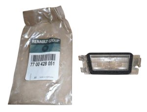 Licence Plate Light 7700428051 Renault Megane I, Scenic New Genuine