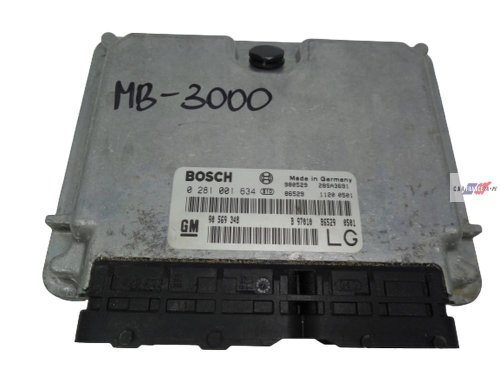 Control Unit, ECU Computer 0281001634 Opel New Genuine