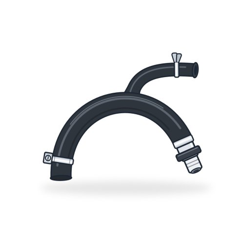 Air Intake Hose 9820115580 Peugeot 508 II 1.6 THP Genuine New