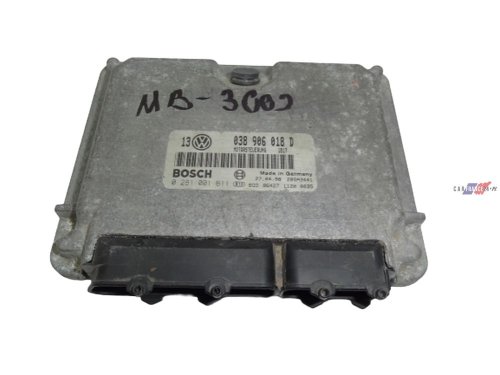 Control Unit, ECU Computer 038906018D Audi, Volkswagen, Seat New Genuine