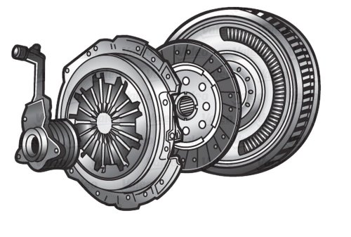 Clutch Kit 837431 Citroen, Peugeot C4, C5, DS4 New Genuine