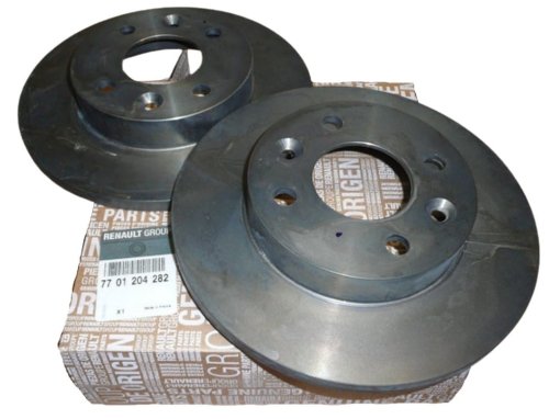 Brake Disc Front 7701204282 Renault Megane Original 
