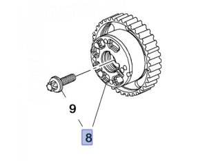 Timing Gear 1608372080 Citroen Peugeot C3 2, C4 Cactus, Ds3 New Genuine