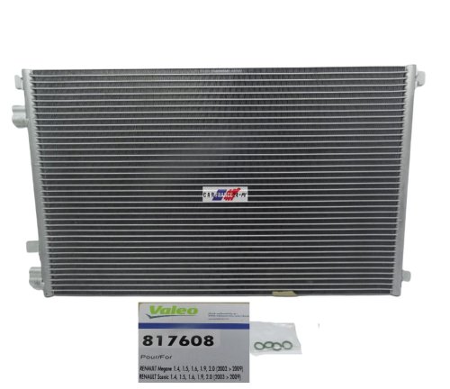 Air Conditioning Condenser VAL 817608 Renault Megane 2, Scenic 2 New Genuine