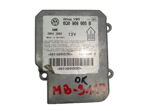 Sensor Module AirBag 6Q0909605B Volkswagen New Original