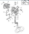 Turbo Oil Return Pipe 037942 Peugeot Citroen 1,4 HDi Diesel PSA Ford Used – photo 3