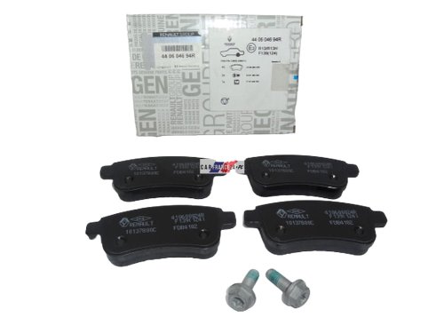 Brake Pads Rear 440604694R Renault Scenic 3 Megane 3 New Original