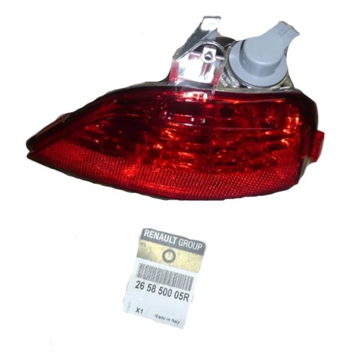 Fog Lamp Left Rear 265850005R New OE Renault Laguna III