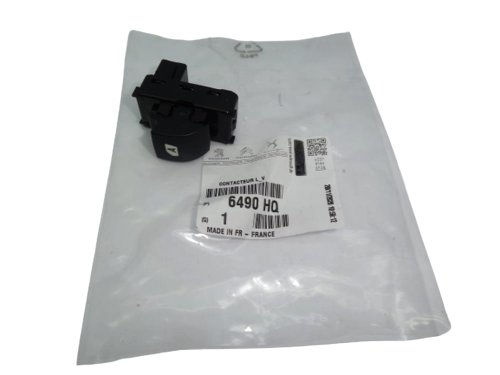Window Opener Switch 6490HQ New OE PSA Berlingo Partner II Jumpy