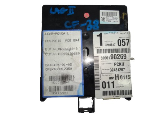 BSI ECU 8200192468 0115 74N1 OE Renault Laguna II