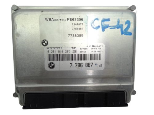ECU Controller 7786887 0281010205 OE BMW E718 Bosch
