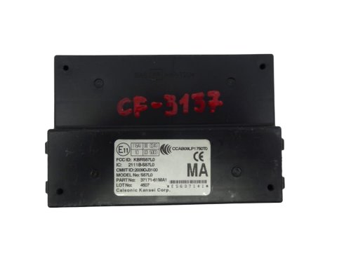 Central Locking Module 3717161MA1 Suzuki S-Cross