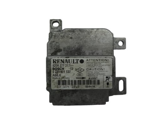 Airbag Control Unit, Airbag Sensor 8200277317 0285001537 Renault Clio 2 New Genuine