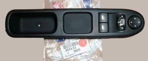 Window Opening Switch 6554E3 New OE PSA 307