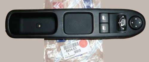 Window Opening Switch 6554E3 New OE PSA 307