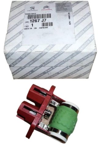 Fan Resistor 1267J7 New OE PSA Jumper Boxer Ducato