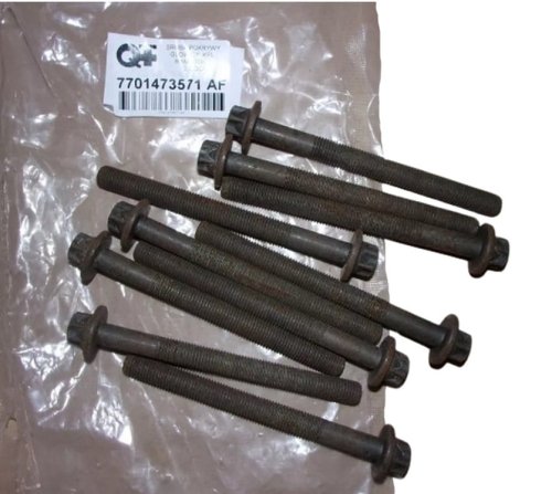 Head Cover Bolts Set 7701473571 New OE Renault Master 3