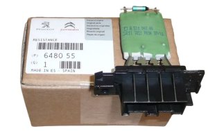 Fan Rheostat 648055 Berlingo Partner Citroen Peugeot New Original