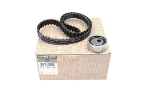 Timing Belt Kit, Set 7701472726 Renault Dacia New Original