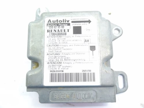 Airbag Control Unit, Airbag Sensor 7700430060 Renault Scenic 1 Lift New Genuine