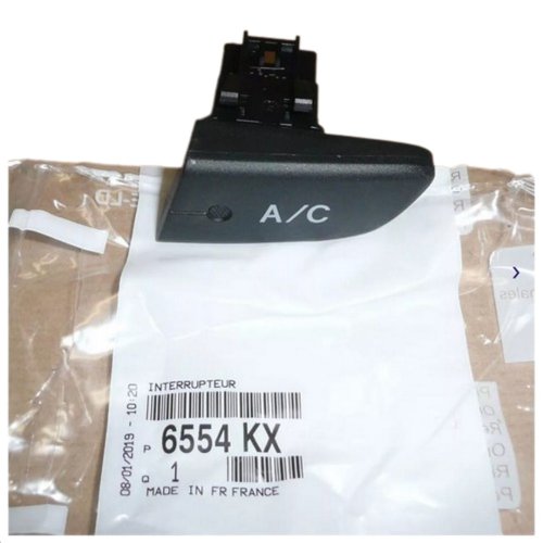 Air Conditioning Button 6554KX New Original Citroen Peugeot C1