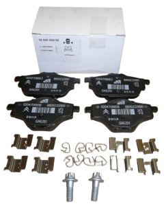 Brake Pads Rear 1609000980 New Original Citroen Peugeot 308