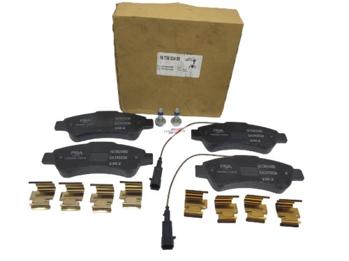 Brake Pads Rear 1673603480 Citroen Jumper 3 Peugeot Boxer 3 New Original