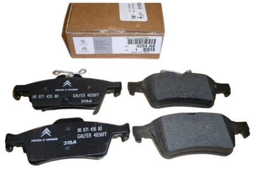 Brake Pads Rear 1647875980 1.6VTI/THP/HDI New Original Citroen Peugeot 508