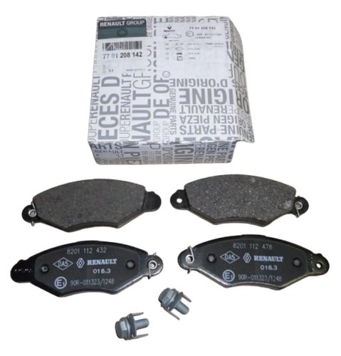Brake Pads 7701208142 1.2 New Original Renault Clio