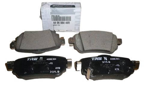 Brake Pads Rear 440606446R New Original Renault Koleos II