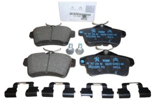 Brake Pads Rear 1608681680 New Original Citroen Peugeot C4 II
