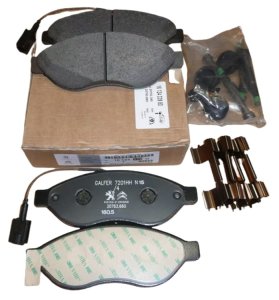Brake Pads Front 1647863980 New Original Citroen Peugeot Jumper III