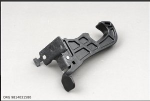 Lid Handle 9814031580 New OE Citroen Peugeot 2008