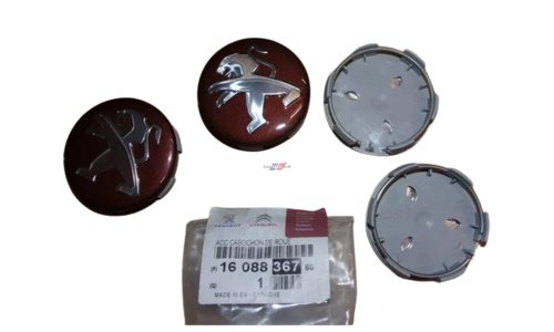Alloy Wheel Cap 1608836780 New OE PSA Peugeot
