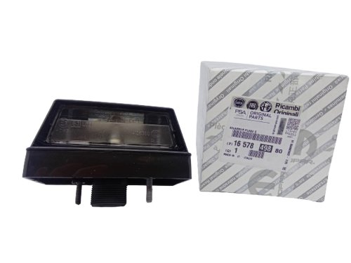 Number Plate Light Lamp 1657849880 New OE PSA Jumper Boxer