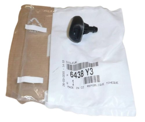 Washer Nozzle Front 6438Y3 Citroen C4, Peugeot 207, 3008 Original  