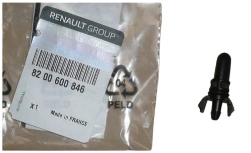 Washer Nozzle Rear 8200600846 Renault Kangoo II Original 