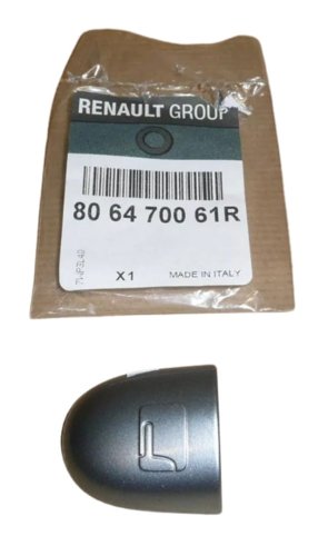 Handle Cover Renault 806470061R Silver Without Keyhole Original