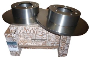 Brake Discs Rear 432000367R Renault Original