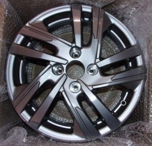Alloy Rims Set Original 1663324580 P 208 II 16-Cali