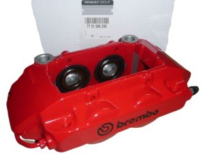 Brake Caliper Front Left 7701066290 Renault Megane II RS Clio III RS Original
