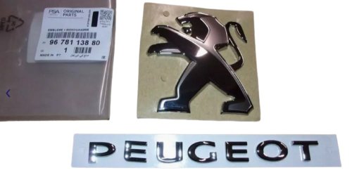 Emblem 9678113880 Peugeot Partner II Original 