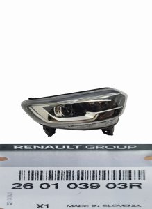 Right Headlight 260103903R Original Renault Kadjar