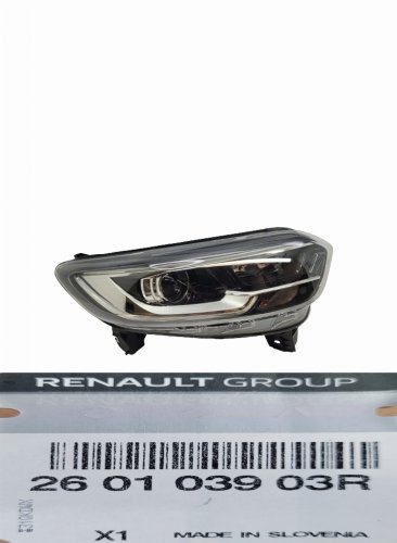 Right Headlight 260103903R Original Renault Kadjar