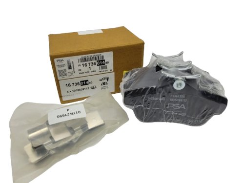 Brake Pads Rear 1673601480 Citroen Jumpy Peugeot Expert Original 