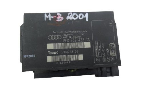 Comfort Control Unit 8E0959433CA Audi New Genuine