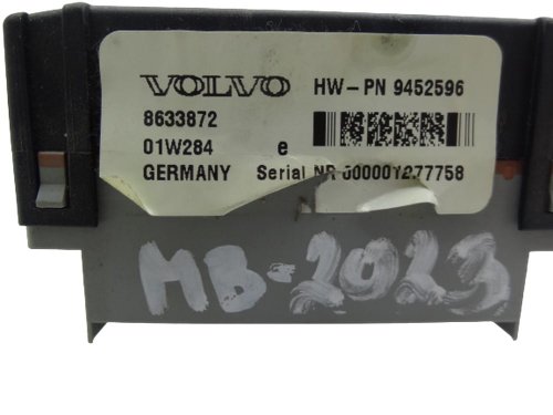 Comfort Control Unit 86 338 72 Volvo New Genuine