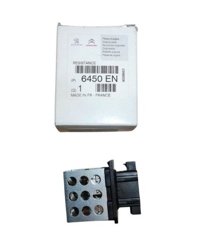 Blower Resistor Original 6450EN Peugeot 206,206+ 