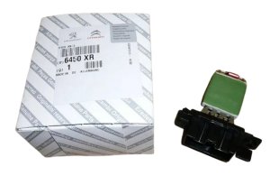 Blower Resistor Original 6450XR Citroen Jumper III Peugeot Boxer III 