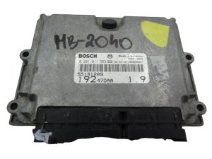 Engine Control Unit ECU 0281011553 Fiat New Genuine